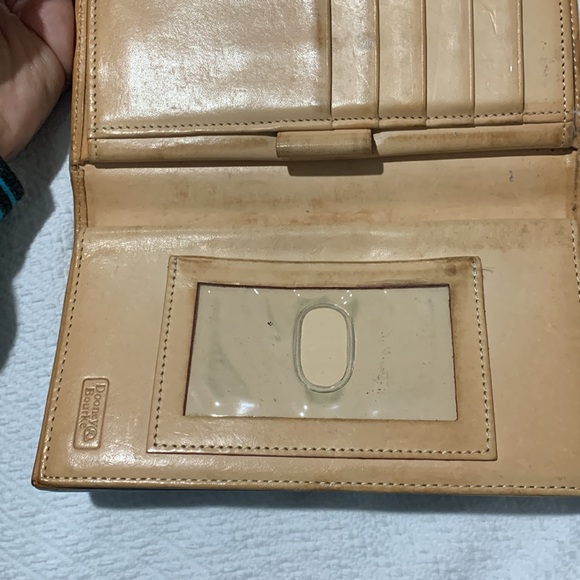 Dooney & Bourke Leather Wallet, Light Blue - Picture 8 of 13